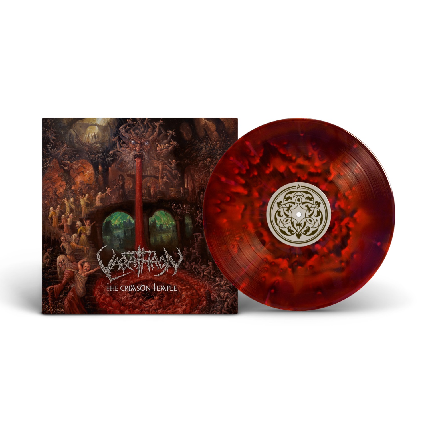 Varathron - The Crimson Temple Ltd Ed. CRIMSON LP